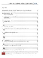 HƯỚNG dẫn ôn tập môn ỨNG DỤNG TIN học TRONG CÔNG NGHỆ SINH học (1)