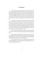 Đề tài quá trình tăng trưởng kinh tế việt nam giai đoạn 2001 2010