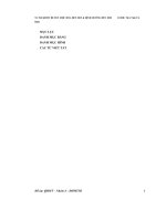 Đồ án nghiên cứu xây dựng quy hoạch môi trường huyện mộc hóa đến 2015 và định hướng đến 2020