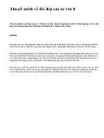 Thuyết minh về đôi dép cao su văn 8 - văn mẫu