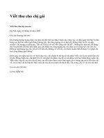 Viết thư cho chị gái - văn mẫu