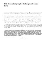 Giải thích câu tục ngữ đói cho sạch rách cho thơm - văn mẫu