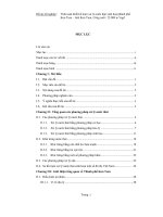 Đồ án tính toán thiết kế trạm xử lý nước thải sinh hoạt thành phố kon tum – tỉnh kon tum, công suất 22