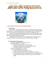 báo cáo công nghệ blutooth