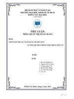 Những rủi ro các ngân hàng thương mại có thể gặp phải trong hoạt động cho vay