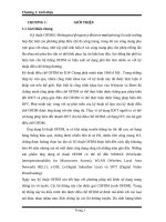 Đồ án kỹ thuật điều chế OFDM  ( orthogonal  frequency  division multiplexing  )