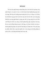 Tiểu luận xây dựng hệ thống  thông tin quản lý đối với cửa hàng kinh doanh bán lẻ máy tính