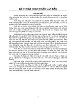 Tài liệu hướng dẫn soạn thảo văn bản