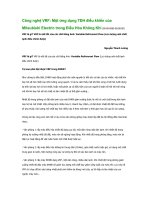 Công nghệ VRF một ứng dụng tđh điều khiển của mitsubishi electric trong điều hòa không khí