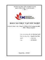BÁO CÁO THỰC TẬP TẠI Công ty CPXN TM trường sơn 888hiếu phong computer