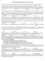 bài tập con lắc lò xo hay