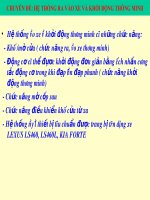 TAI LIỆU HỆ THỐNG VÀO XE VÀ ĐIỀU KHIỂN THÔNG MINH TRÊN XE OTO