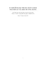 IC KHUẾCH ĐẠI THUẬT TOÁN LM348 NGUYÊN LÝ VÀ MỘT SỐ ỨNG DỤNG