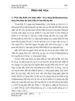 xây dựng multinetworking-blog cho khoa du lịch viện đại học mở hà nội