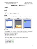bài thực hành lập trình mobile với java đại học bách khoa