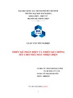 Thiết Kế Phần Điện Và Chống Sét Cho Nhà Máy Nhiệt điện