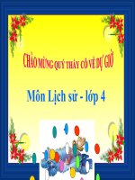 bài giảng lịch sử 4 bài 14 cuộc kháng chiến chống quân xâm lược mông - nguyên