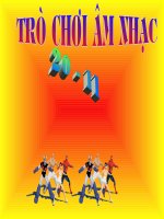 Trò chơi âm nhạc Kỉ niệm ngày Nhà giáo Việt Nam