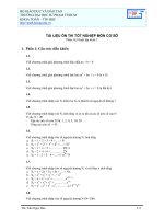 tài liệu ôn thi tốt nghiệp môn cơ sở phần kỹ thuật lập trình c - ths. trần ngọc bảo