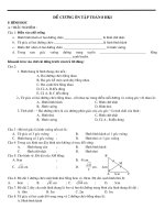 De cuong on tap Toan 8 HKI (b)