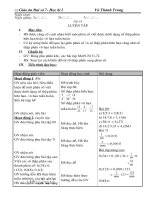 Giao an toan 7 tiet 14