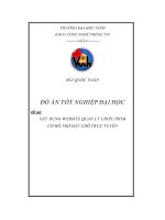 xây dựng website quản lý chiếu phim có hỗ trợ đặt chỗ trực tuyến