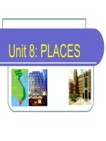 Unit 8: Places