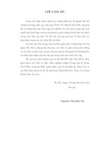 Một số phương pháp giải xấp xỉ phương trình tích phân phi tuyến