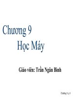 slike bài giảng trí tuế nhân tao đại học cần thơ chương 9 học máy