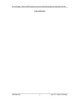 phân tích thiết kế mạng tin học quản lý & điều phối hoạt động cục hàng không việt nam