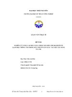 nghiên cứu nâng cao khả năng chống mài mòn cho bộ khuôn ép gạch mộc thông tâm trong dây chuyền sản xuất vật liệu xây dựng eva350