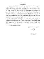 tìm hiểu tục tang ma của người nùng ở huyện lục yên- yên bái