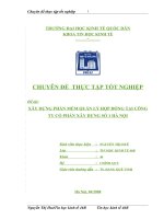 xây dựng phần mềm quản lý hợp đồng tại công ty cổ phần xây dựng số 1 hà nội