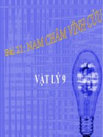 bài giảng vật lý 9 bài 21 nam châm vĩnh cửu