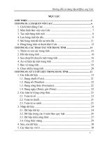 tài liệu hướng dẫn sử dụng phần mềm bảng tính điện tử openoffice.org calc