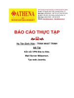 báo cáo đề tài kết nối VPN site to site  mail server mdaemon  tạo web joomla