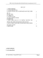 Hình thành khái niệm trong dạy học lịch sử 8