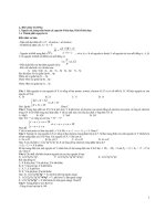 Hóa đại cương ( ôn thi đại học)