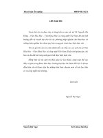 Nghiên cứu tổng hợp dẫn xuất N (3 Metoxybenzyliđen) Chitosan và nghiên cứu hấp phụ Ion kim loại nặng