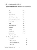 Định khoản các nghiệp vụ kinh tế phát sinh