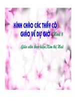 giáo án bồi dưỡng thao giảng hoá học lớp 8 bài 13 phản ứng hoá học (3)