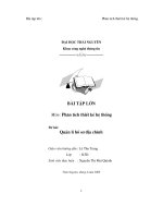 đề tài quản lí hồ sơ địa chính