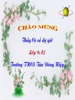 ÔN TẬP CHƯƠNG 4- DS9