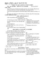 GA số học 6 (Tuần 1-9)