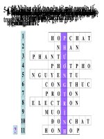 giáo án thao giảng bồi dưỡng hoá học lớp 8 bài phương trình hoá học tham khảo (1)