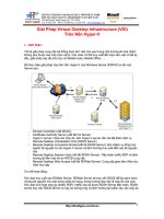 Đề tài giải pháp virtual desktop infrastructure (VDI) trên nền hyper v