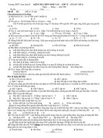 Trac nghiem 15'''' sinh 12 CB