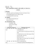 giáo án tin học nghề phổ thông 70 tiết thcs tham khảo phần (2)