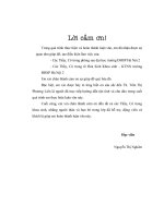 Nghiên cứu một số đặc tính sinh dược của dịch chiết từ thân cây Ngũ Gia Bì (Schefflera octophylla lour)