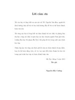 Khai triển tiệm cận và áp dụng trong việc giải phương trình vi phân thường